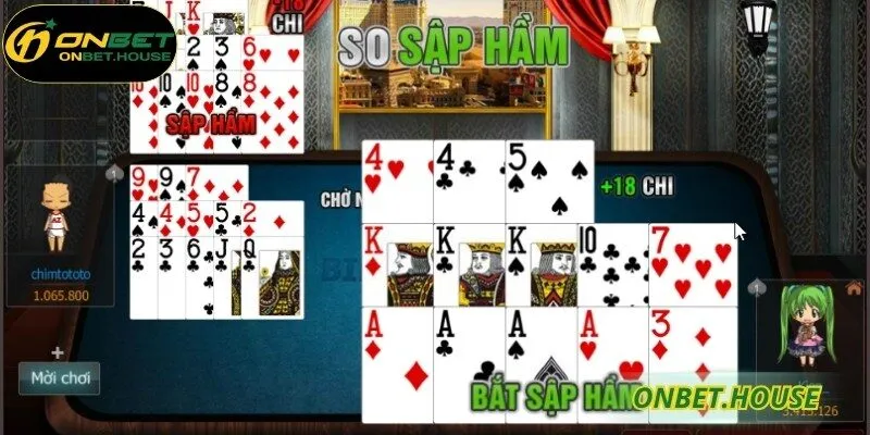 Cách tính điểm chuẩn xác cho từng bộ bài thắng