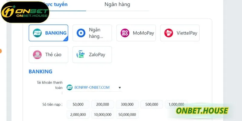 Điều kiện quan trọng khi gửi tiền vào ví tài khoản